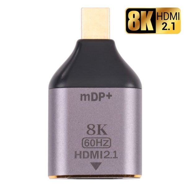 8K 60Hz HDMI 2.1 Female to Mini DP Male Adapter - Image 4