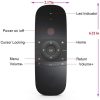 W1 Wireless QWERTY 57-Keys Keyboard 2.4G Air Mouse Remote Controller with LED Indicator for Android TV Box, Mini PC, Smart TV, Projector, HTPC, All-in-one PC / TV - Image 3