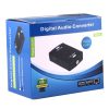 Optical Toslink Input to Coaxial RCA Output Digital Audio Converter Adapter (Black) - Image 5
