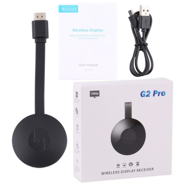 MiraScreen G2 Pro 1080P 2.4GHz Wireless WiFi Display Device - Image 3