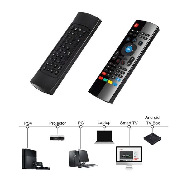 MX3-L Standard Version 2.4GHz Fly Air Mouse Wireless Keyboard Remote Control - Image 5