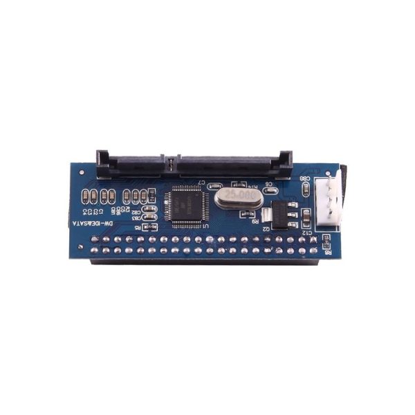 40 Pin IDE Female to SATA Card 7 Pin + 15 Pin (22 Pin) Male Adapter for Hard Drive Connect - Image 2