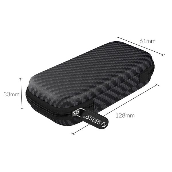 ORICO-M2PH01-BK-BP M.2 Hard Drive EVA Case Storage Bag (Black) - Image 10