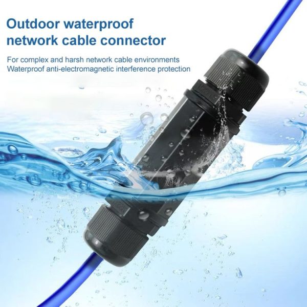 RJ45 Waterproof Connector Double Head Lan Coupler Adapter - Image 5