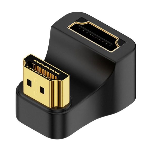 A8K-16 8K HDMI Male to HDMI Female U-bend Adapter - Image 2