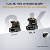 A8K-16 8K HDMI Male to HDMI Female U-bend Adapter - Image 3
