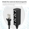 1 to 3 Socket LAN Ethernet Network RJ45 Plug Splitter Extender - Image 5