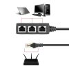 1 to 3 Socket LAN Ethernet Network RJ45 Plug Splitter Extender - Image 7
