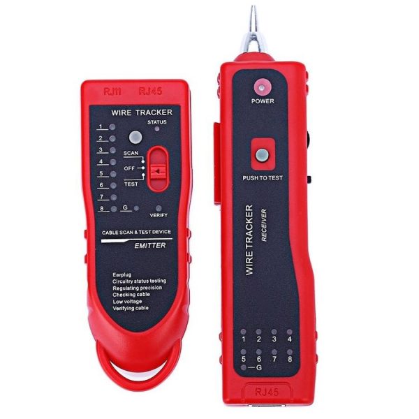 RJ11 / RJ45 Telephone Wire Tracker Ethernet LAN Network Cable Tester Detector Line Finder - Image 2