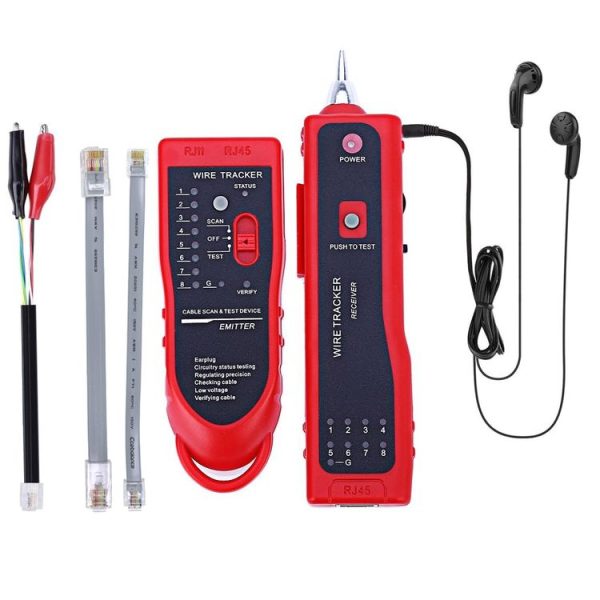 RJ11 / RJ45 Telephone Wire Tracker Ethernet LAN Network Cable Tester Detector Line Finder - Image 8