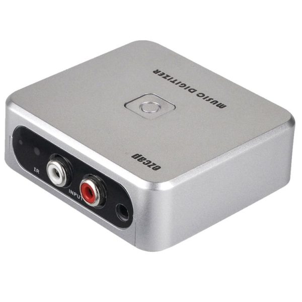 EZCAP241 Audio Capture Recorder Adapter Card, 3.5mm RCA R / L Analog Audio to MP3 Music Digitizer Converter (Silver) - Image 5