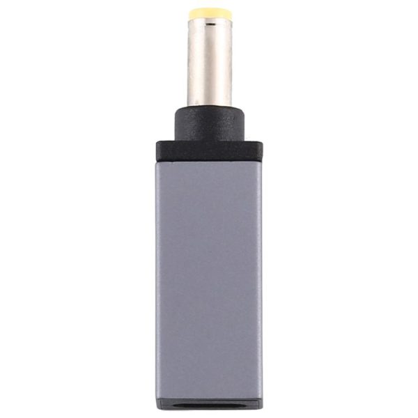 PD 18.5V-20V 5.5x2.5mm Male Adapter Connector (Silver Grey) - Image 4
