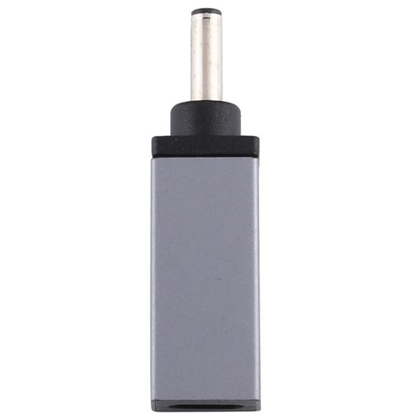 PD 19V 4.0x1.35mm Male Adapter Connector (Silver Grey) - Image 3