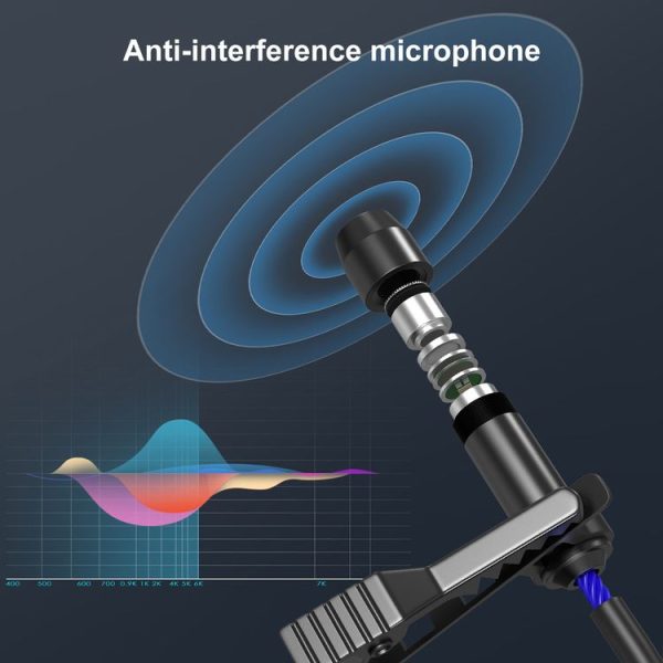 Yanmai BT8 Bluetooth Wireless Microphone (Black) - Image 5