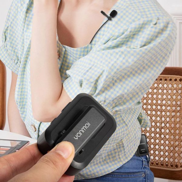 Yanmai BT8 Bluetooth Wireless Microphone (Black) - Image 6