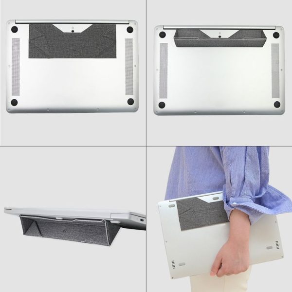 Original Xiaomi Youpin U01 VH Invisible Laptop Notebook Stand Holder (Silver) - Image 7