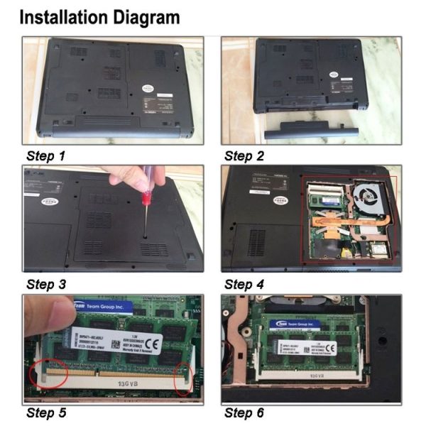 XIEDE X025 DDR2 667MHz 2GB General Full Compatibility Memory RAM Module for Laptop - Image 7
