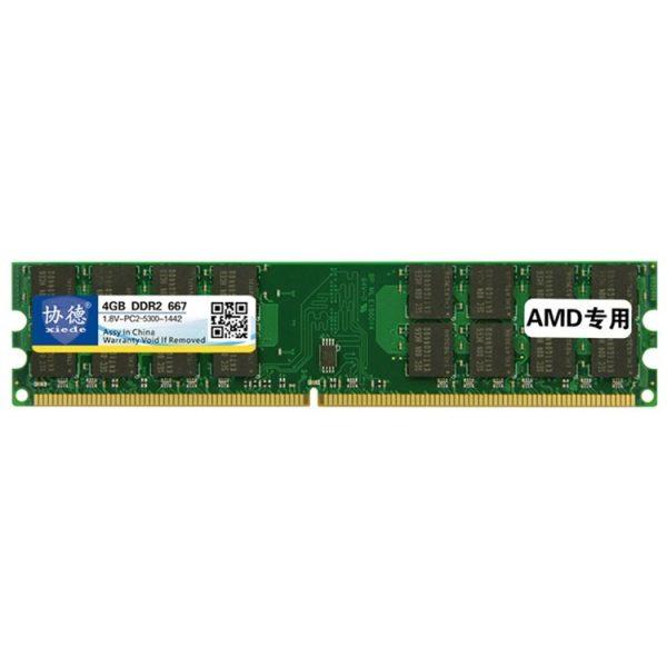 XIEDE X018 DDR2 667MHz 4GB General AMD Special Strip Memory RAM Module for Desktop PC - Image 2