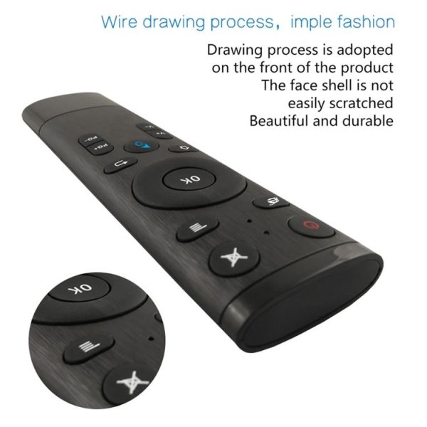 Q5 2.4G RF 3D Brushed Fashion Somatosensory Universal Air Mouse Remote Controller - Image 5