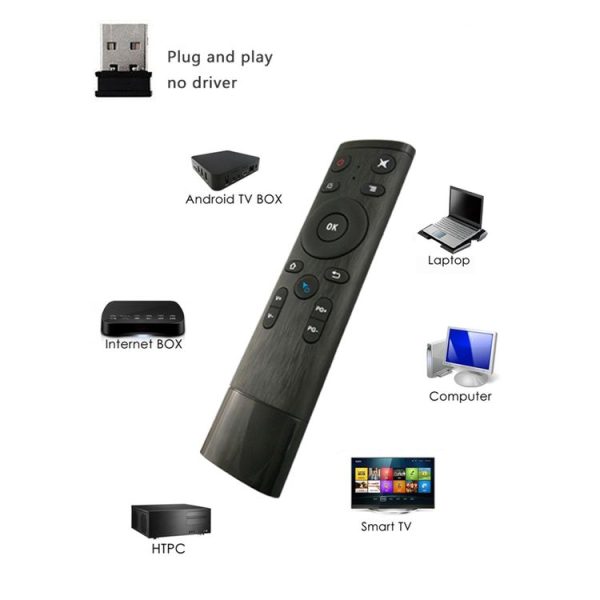 Q5 2.4G RF 3D Brushed Fashion Somatosensory Universal Air Mouse Remote Controller - Image 7