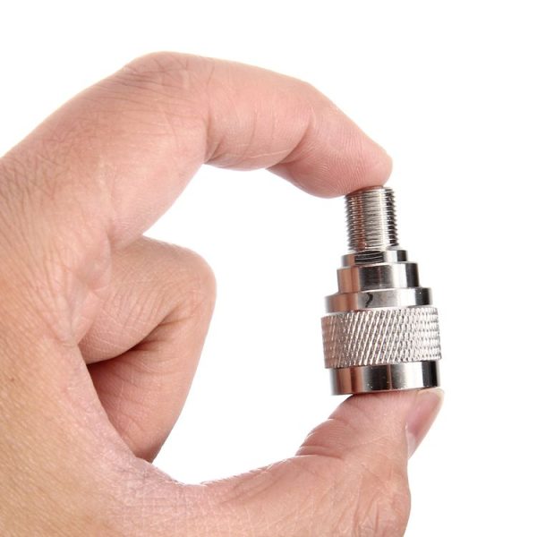 F Female to UHF Male Connector - Image 4
