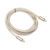 QHG02 SPDIF Toslink Gold-plated Fiber Braided Optic Audio Cable, Length: 3m - Image 2