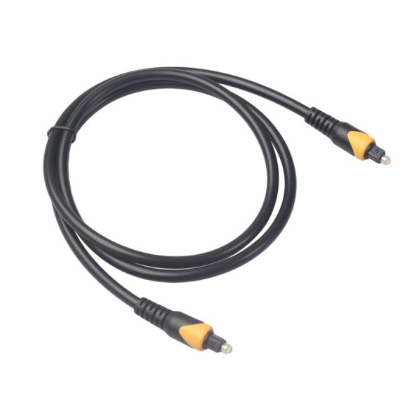 QHG01 SPDIF Toslink PVC Double Color Optic Audio Cable, Length: 1m - Image 2
