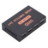 HDMI Switch 3 into 1 out 4Kx2K HD Video Switch, with Remote Control - Image 3