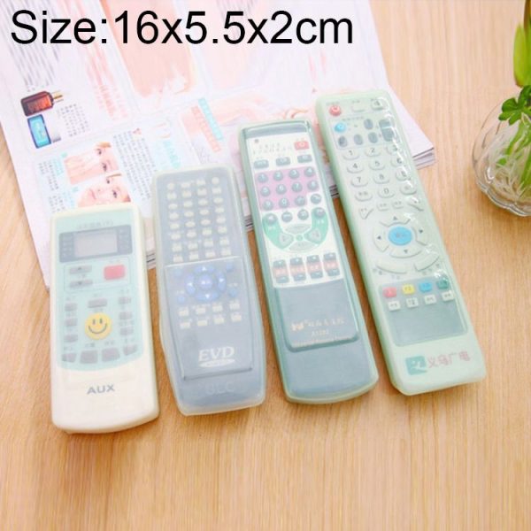 5 PCS Long Design Air Conditioning Remote Control Silicone Protective Cover, Size: 16*5.5*2cm - Image 2