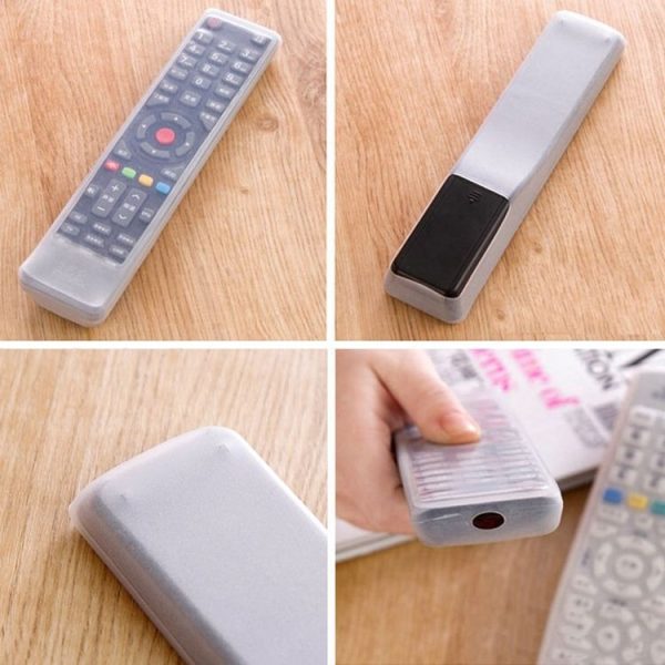5 PCS Short Design Air Conditioning Remote Control Silicone Protective Cover, Size: 12.4*4.5*2.2cm - Image 4