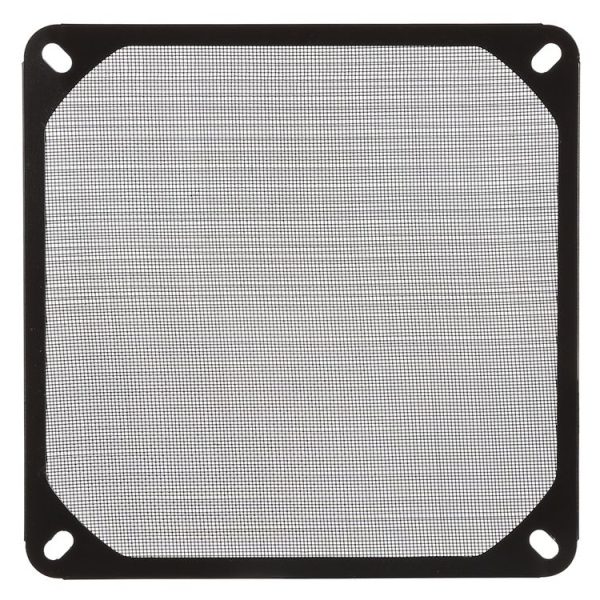 14cm Black Fan Dust Filter Computer Fan Aluminum Dustproof Cover - Image 2