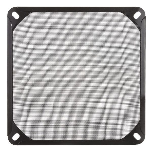 14cm Black Fan Dust Filter Computer Fan Aluminum Dustproof Cover - Image 3