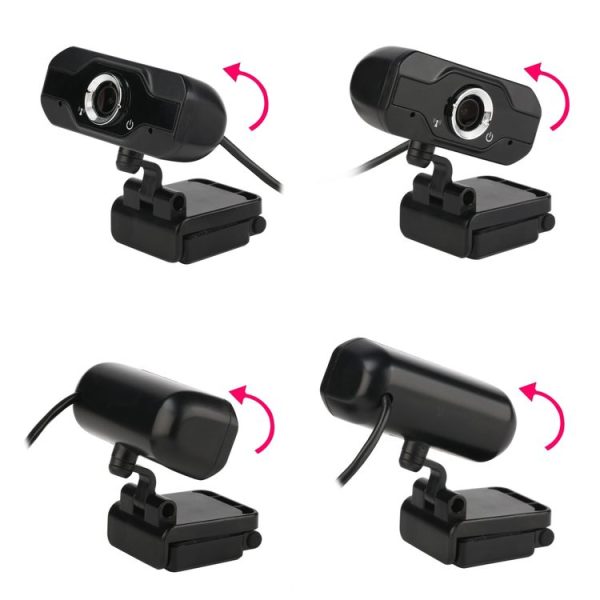 HXSJ S50 30fps 100 Megapixel 720P HD Webcam for Desktop / Laptop / Smart TV, with 10m Sound Absorbing Microphone, Cable Length: 1.4m - Image 5
