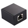 RJ45 1 to 2 Aluminum Alloy Expansion Head Extender (Black) - Image 3