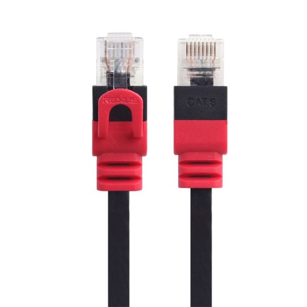 REXLIS CAT6-3 CAT6 Flat Ethernet Unshielded Gigabit RJ45 Network LAN Cable, Length: 1m - Image 2