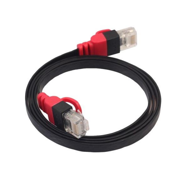 REXLIS CAT6-3 CAT6 Flat Ethernet Unshielded Gigabit RJ45 Network LAN Cable, Length: 1m - Image 4