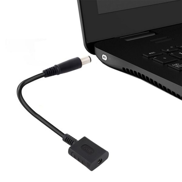 HP 7.4 x 0.6mm Male to 4.5 x 3.0mm Female Interfaces Power Adapter Charger Cable - Image 5