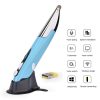 PR-06S 4-keys Smart Wireless Optical Mouse with Stylus Pen Function, Support Voice Operation / Translation (Blue) - Image 2