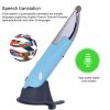 PR-06S 4-keys Smart Wireless Optical Mouse with Stylus Pen Function, Support Voice Operation / Translation (Blue) - Image 3