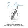 PR-06 4-keys Smart Wireless Optical Mouse with Stylus Pen Function (Grey) - Image 9