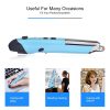 PR-08 6-keys Smart Wireless Optical Mouse with Stylus Pen & Laser Function (Blue) - Image 12