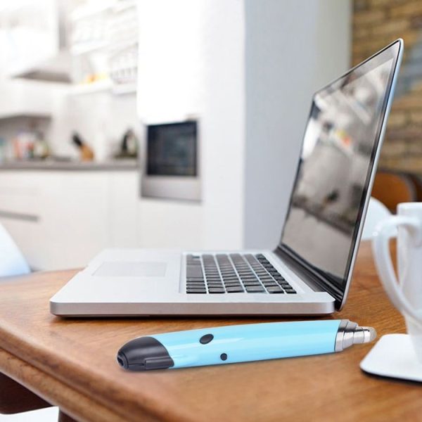PR-08 6-keys Smart Wireless Optical Mouse with Stylus Pen & Laser Function (Blue) - Image 13