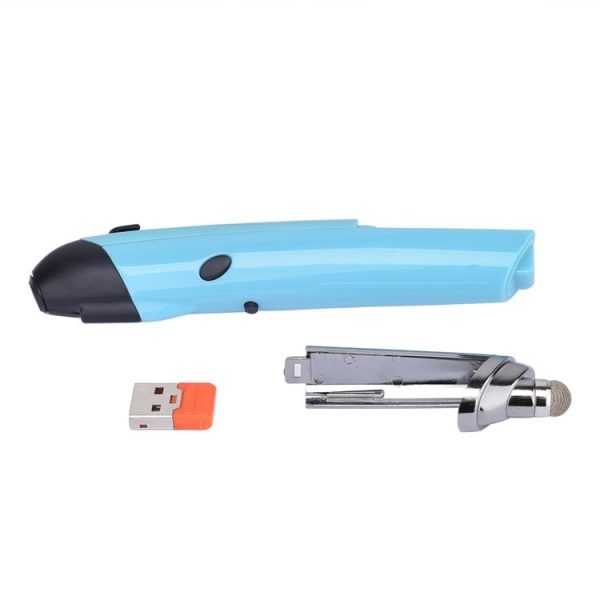 PR-08 6-keys Smart Wireless Optical Mouse with Stylus Pen & Laser Function (Blue) - Image 5