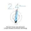PR-08 6-keys Smart Wireless Optical Mouse with Stylus Pen & Laser Function (Blue) - Image 9