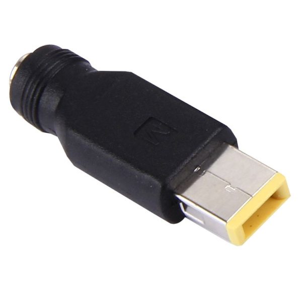 5.5x2.1mm Female to Big Square (First Generation) Male Interfaces Power Adapters for Lenovo Laptop Notebook - Image 2