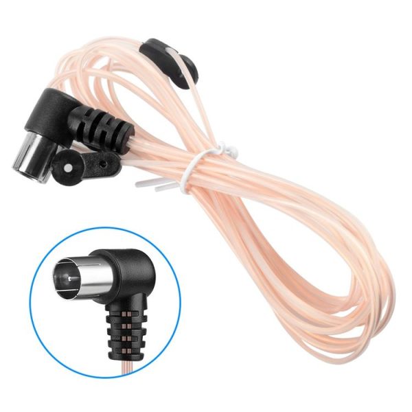 2m FM Dipole Antenna Female Plug Connector Stereo Audio Radio Receiver - Image 3