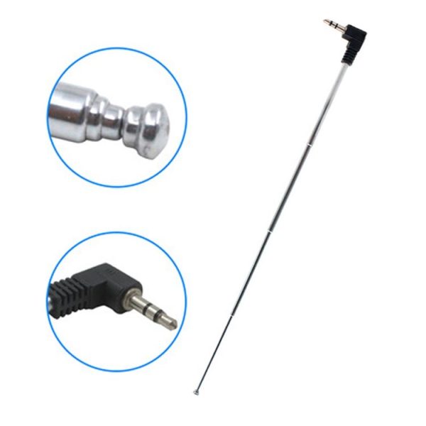 Retractable 3.5mm FM Radio Antenna for Mobile Phone, Max Length: 24.5cm - Image 2