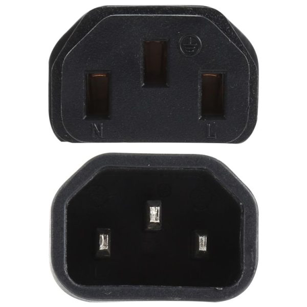 C13 to C14 AC Power Plug Adapter Converter Socket - Image 4
