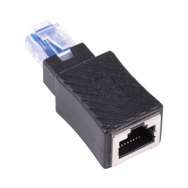 RJ45 Male to Female Converter Straight Extension Adapter for Cat5 Cat6 LAN Ethernet Network Cable - Image 4