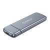ORICO M2L2-NV03C3-GY-EP M.2 NVME + NGFF Solid State Mobile Hard Disk Enclosure (Grey)
